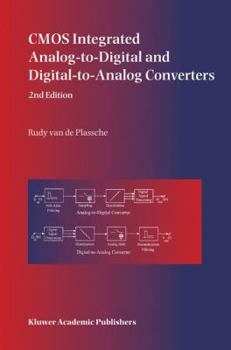 Hardcover CMOS Integrated Analog-To-Digital and Digital-To-Analog Converters Book