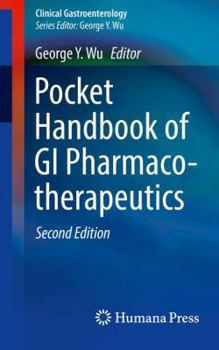 Paperback Pocket Handbook of GI Pharmacotherapeutics Book