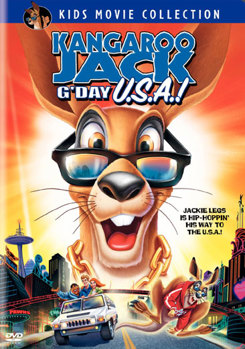 DVD Kangaroo Jack: G'Day U.S.A.! Book