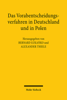 Paperback Das Vorabentscheidungsverfahren in Deutschland Und in Polen [German] Book