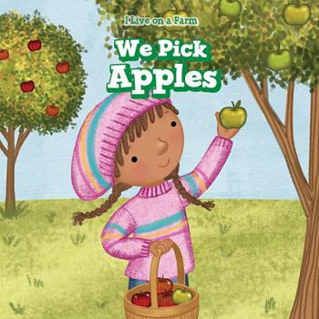 Library Binding We Pick Apples Book