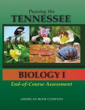 Paperback Passing the Tennesee Biology I End-Of-Course Assessment Book