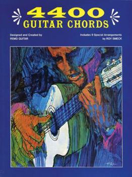 Paperback 4400 Guitar Chords Book