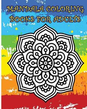 Paperback Mandala Coloring Books For Adults: A Stress Management Coloring Book