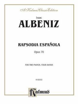 Paperback Rapsodia Española, Op. 70 Book