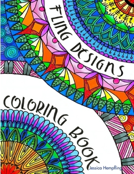 Paperback Fling Designs coloring book