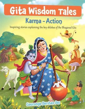 Paperback Gita Wisdom Tales: Karma Action Book