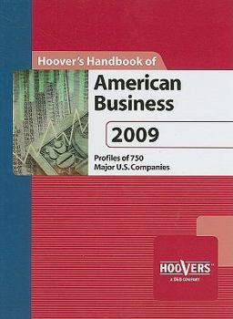 Hardcover Hoover's Handbook of American Business Book