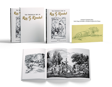 Hardcover The Fantastic Art of Roy G. Krenkel Limited Edition Book