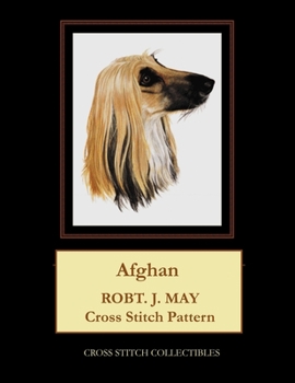 Paperback Afghan: Robt. J. May Cross Stitch Pattern [Large Print] Book