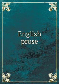 Paperback English prose Book