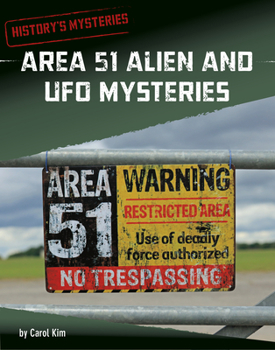 Paperback Area 51 Alien and UFO Mysteries Book