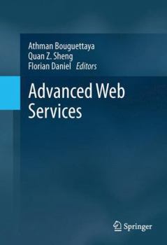 Hardcover Advanced Web Services Book