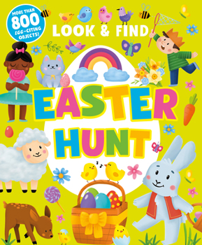 Hardcover Easter Hunt: Over 800 Egg-Citing Objects! Book