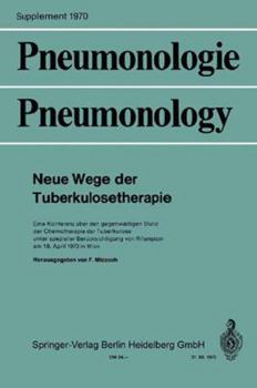 Paperback Pneumonologie -- Pneumonology: Neu Wege Der Tuberkulosetherapie [German] Book