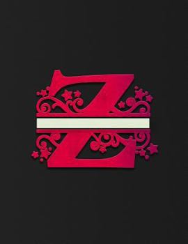 College Ruled Notebook: Letter Z - Classy Monogrammed Initial Z Daily Composition Notebook