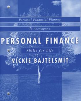 Paperback Student Financial Planner to accompany Personal Finance Book