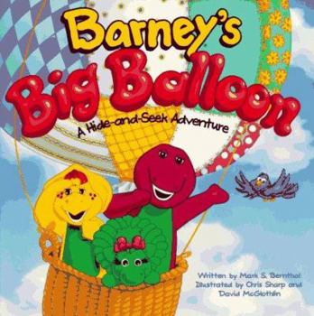 Paperback Barney's Big Balloon: A Hide-And-Seek Adventure Book