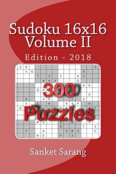 Paperback Sudoku 16x16 Vol II: Volume II Book