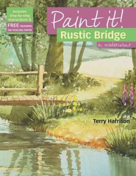 Paperback Rustic Bridge in Watercolour Book