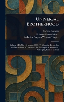 Hardcover Universal Brotherhood Book