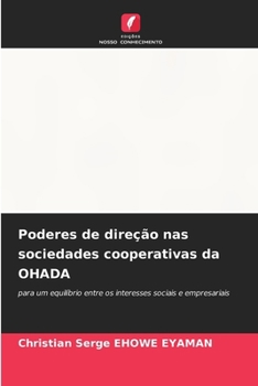 Paperback Poderes de direção nas sociedades cooperativas da OHADA [Portuguese] Book