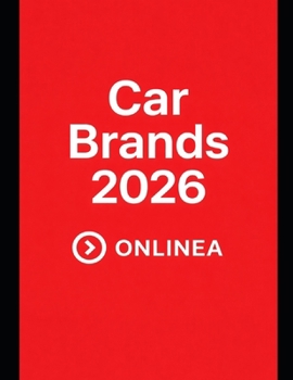 Paperback Car Brands 2026 Book