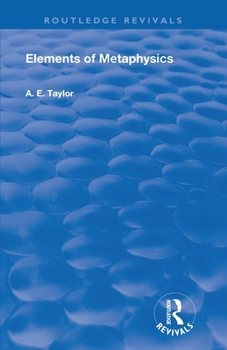 Elements of Metaphysics