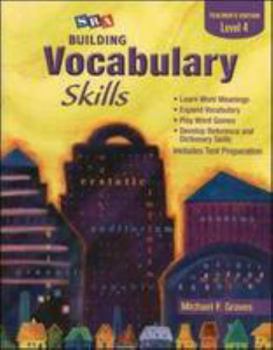 Paperback Building Vocabulary Skills A - Teacher's Edition - Level 4 Book