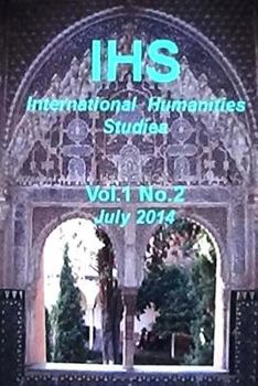 Paperback IHS International Humanities Studies, Vol 1. No. 2 Book