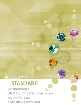Paperback Milady's Standard: Cosmetology Study Summary, Vietnamese (Vietnamese Edition) [Vietnamese] Book