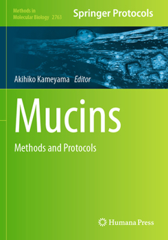 Paperback Mucins: Methods and Protocols Book