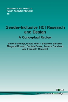 Paperback Gender-Inclusive Hci Research and Design: A Conceptual Review Book