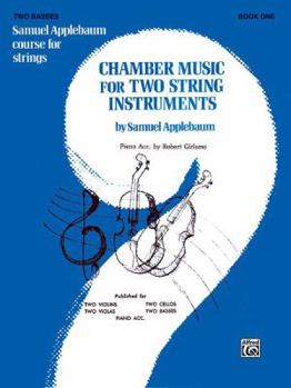 Paperback Chamber Music for Two String Instruments, Bk 1: 2 Basses Book
