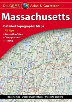 Paperback Delorme Massachusetts Atlas & Gazetteer 5e Book
