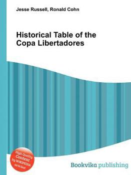 Paperback Historical Table of the Copa Libertadores Book