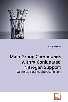 Paperback Main Group Compounds with π-Conjugated Nitrogen Support Book