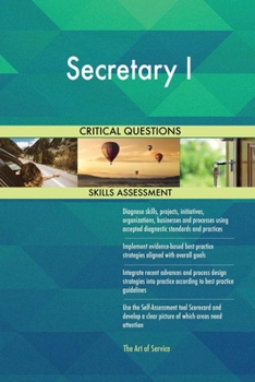Paperback Secretary I Critical Questions Skills Assessment Book