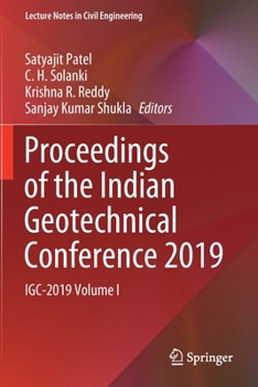 Paperback Proceedings of the Indian Geotechnical Conference 2019: Igc-2019 Volume I Book