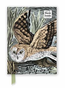 Angela Harding: Marsh Owl (Foiled Blank Journal)