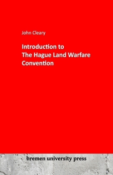 Paperback Introduction to The Hague Land Warfare Convention Book