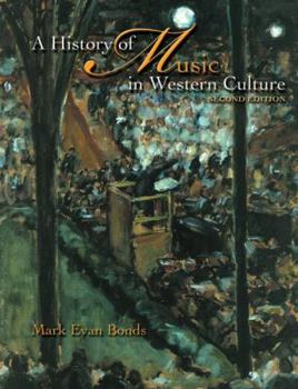Paperback A History of Music in Western Culture [With CD] Book