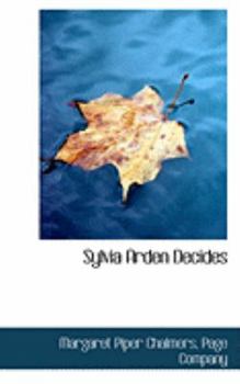 Hardcover Sylvia Arden Decides Book