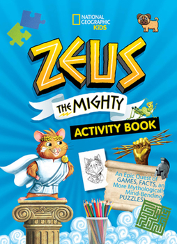 Paperback Zeus the Mighty Activity Book