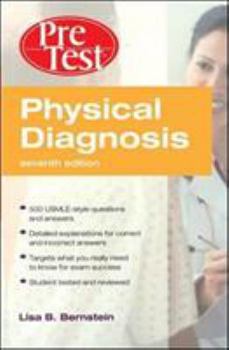 Paperback JAYPEE Physical Diagnosis PRETEST SELF Assessment and Review Book