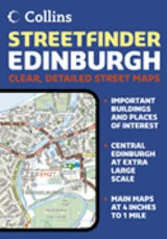 Paperback Collins Edinburgh Streetfinder: A5 Edition Book