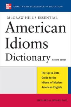 Paperback Essential American Idioms Dictionary Book