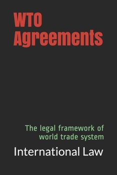 Paperback WTO Agreements: The legal framework of world trade system [Portuguese] Book