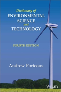 Paperback Dictionary of Environmental Science and Technology Book