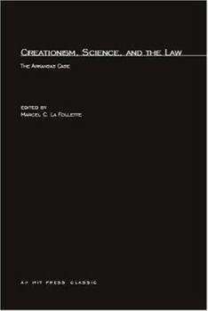 Paperback Creationism, Science and the Law Book
